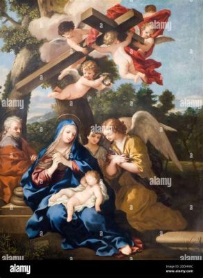 The Holy Family - Intricate Baroque Composition and Symbolic Depth!